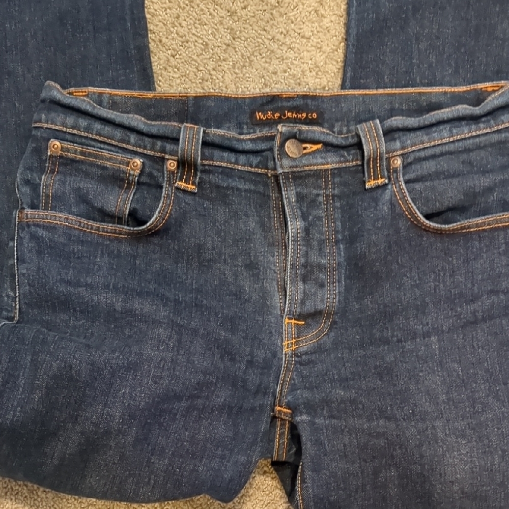 Nudie Jeans Organic Cotton Straight Jeans